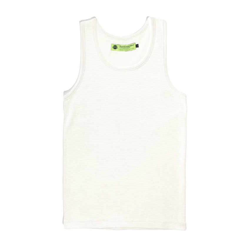 New Amsterdam Surf Association  NASA Tank Top White