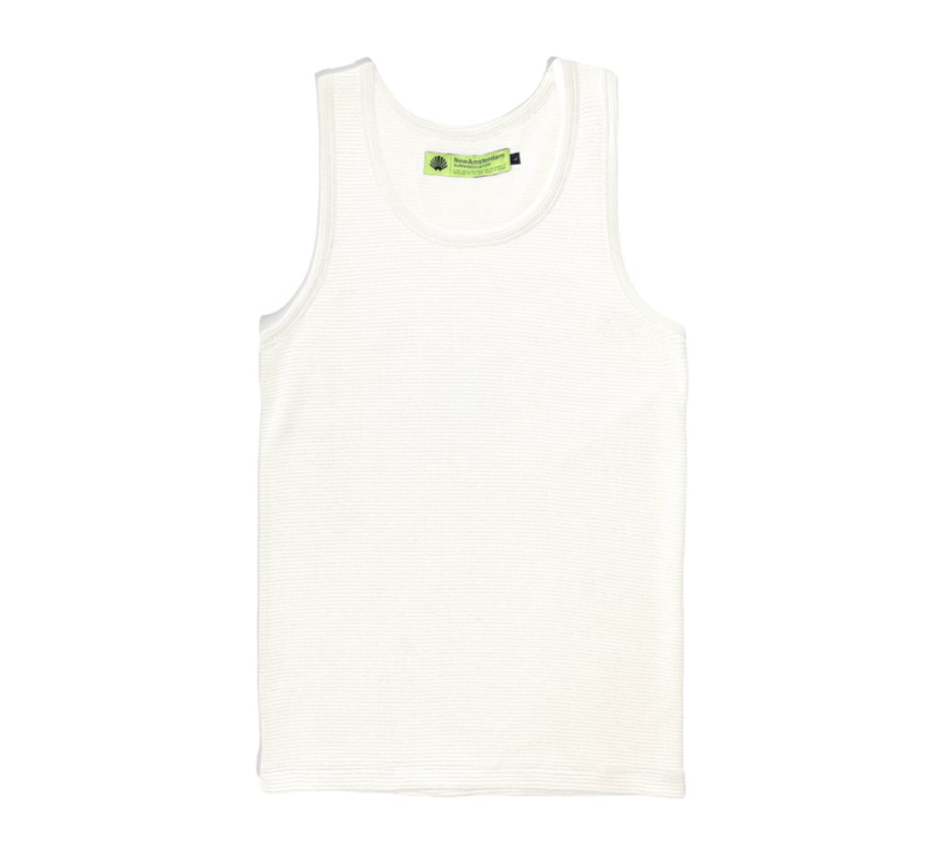 New Amsterdam Surf Association  NASA Tank Top White