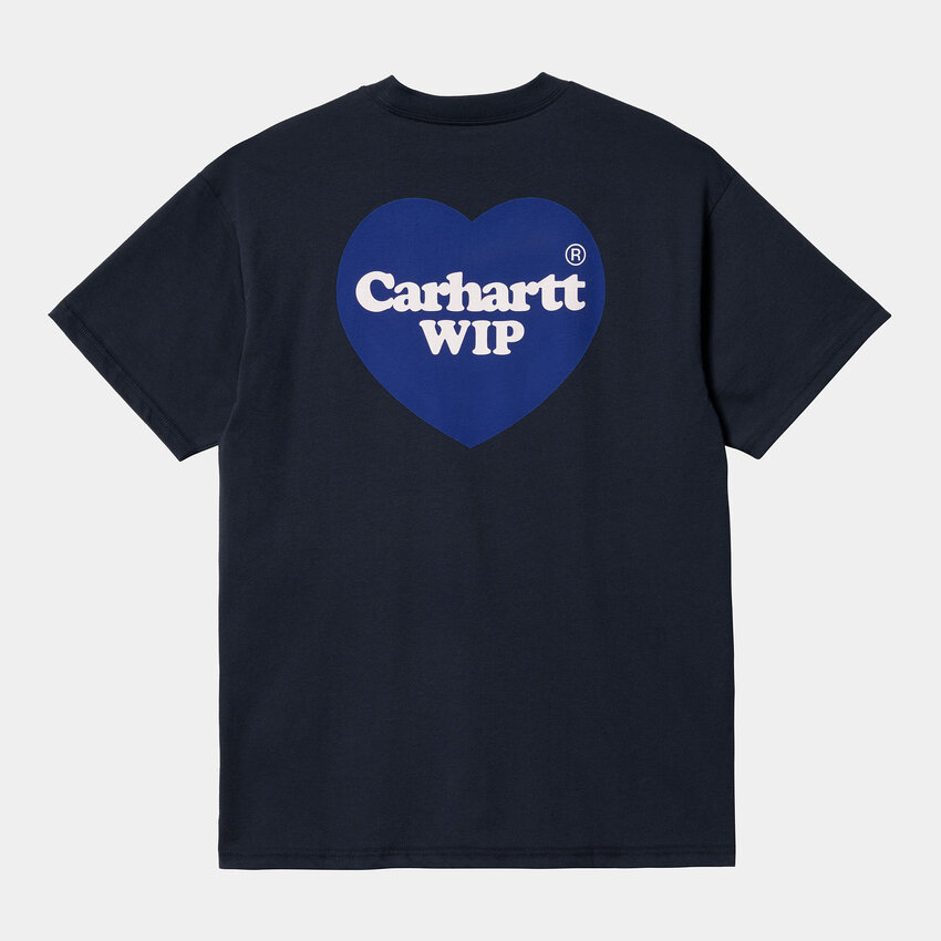 Carhartt WIP S/S Double Heart T-Shirt Blue