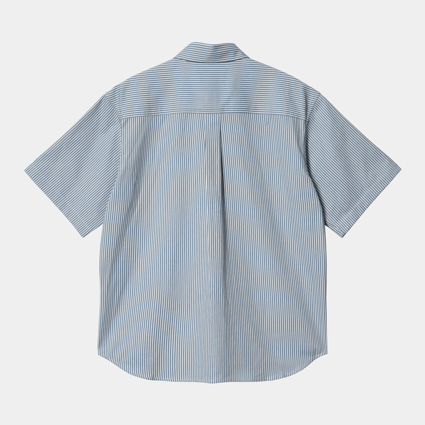 Carhartt WIP S/S Terrell Shirt Stripe Bleach/Wax