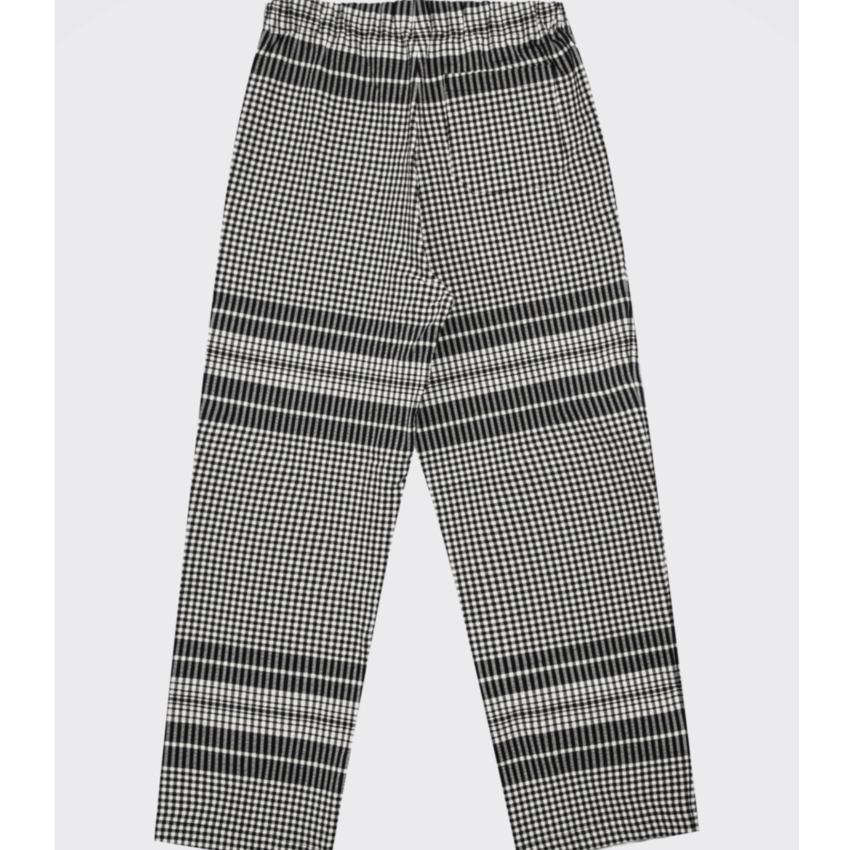 Kitchen Pant Seersucker Dark Navy/White