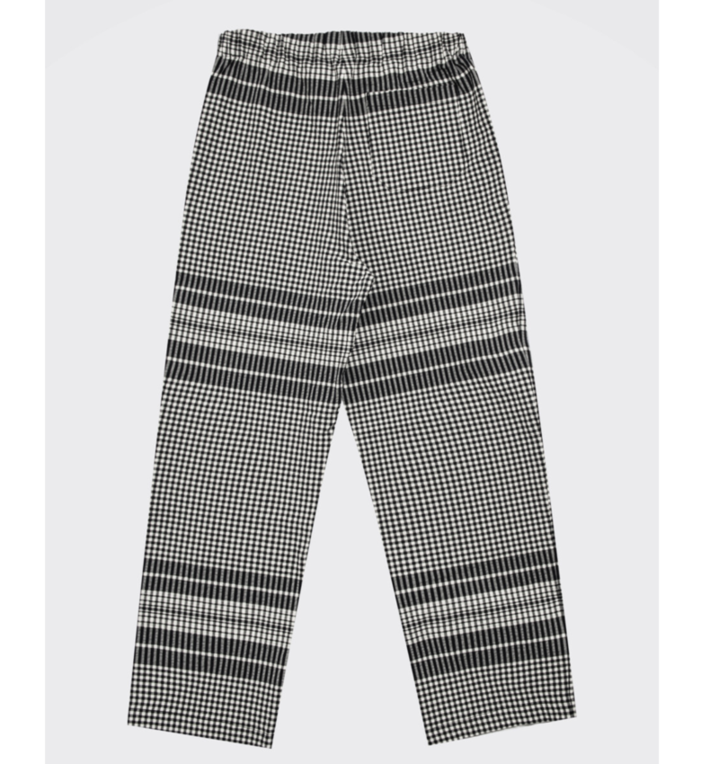 Kitchen Pant Seersucker Dark Navy/White