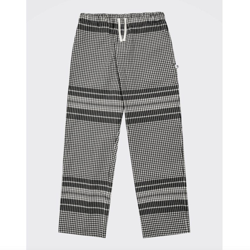 Kitchen Pant Seersucker Dark Navy/White