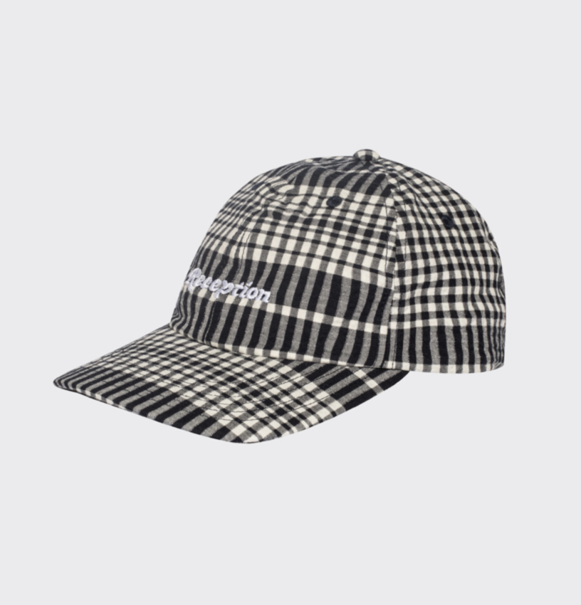 6 Panel Cap Classic Logo Seersucker