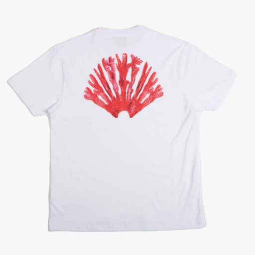 New Amsterdam Surf Association  Coral Tee White