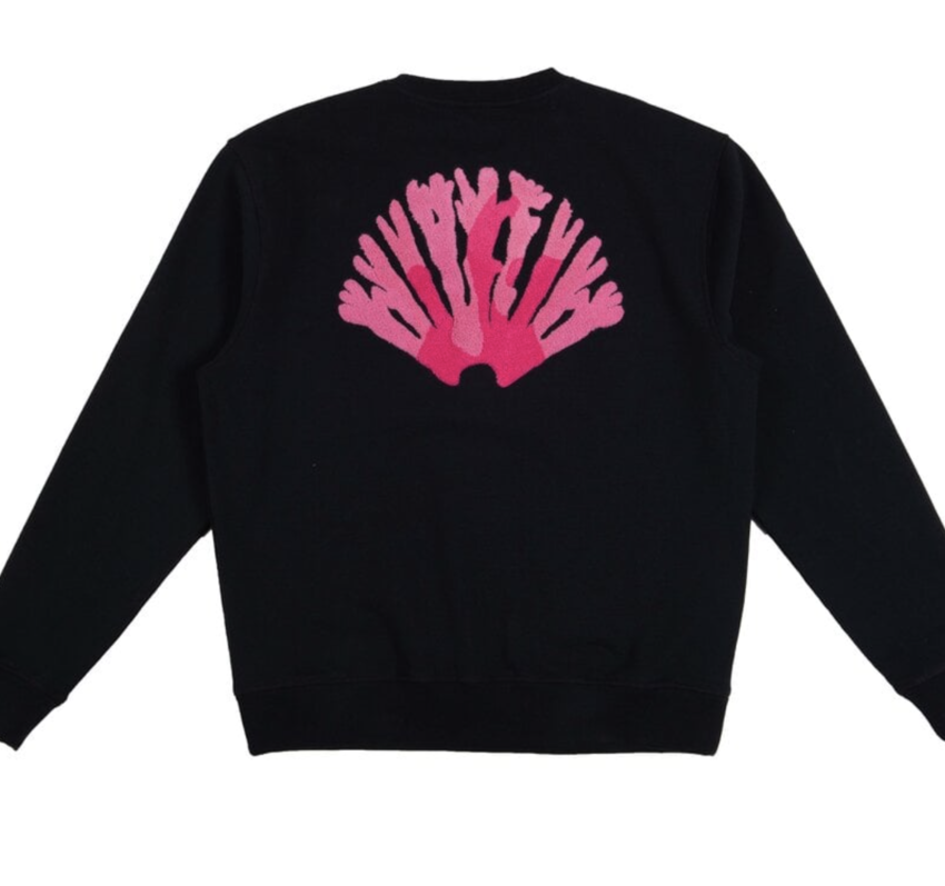 New Amsterdam Surf Association  Coral Sweat Black