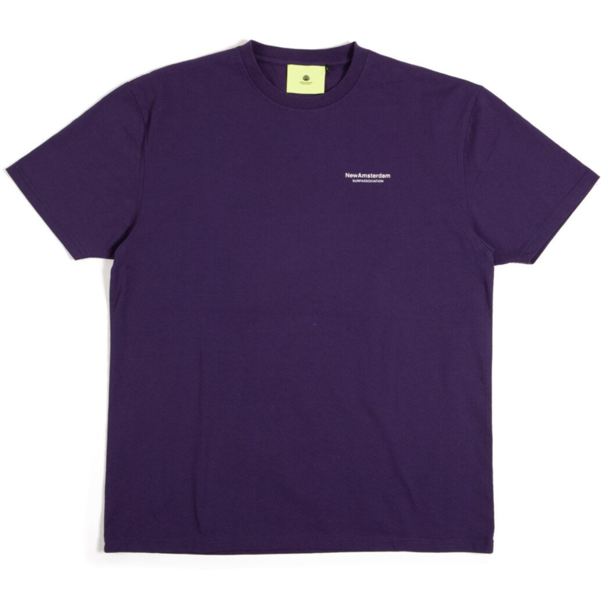 New Amsterdam Surf Association  Anemone Tee Purple