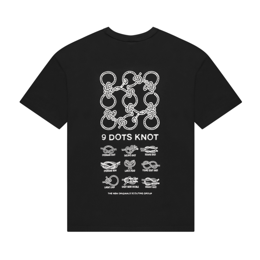 9-Knots Tee Black