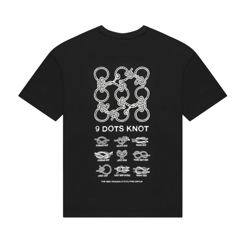 The New Originals 9-Knots Tee Black