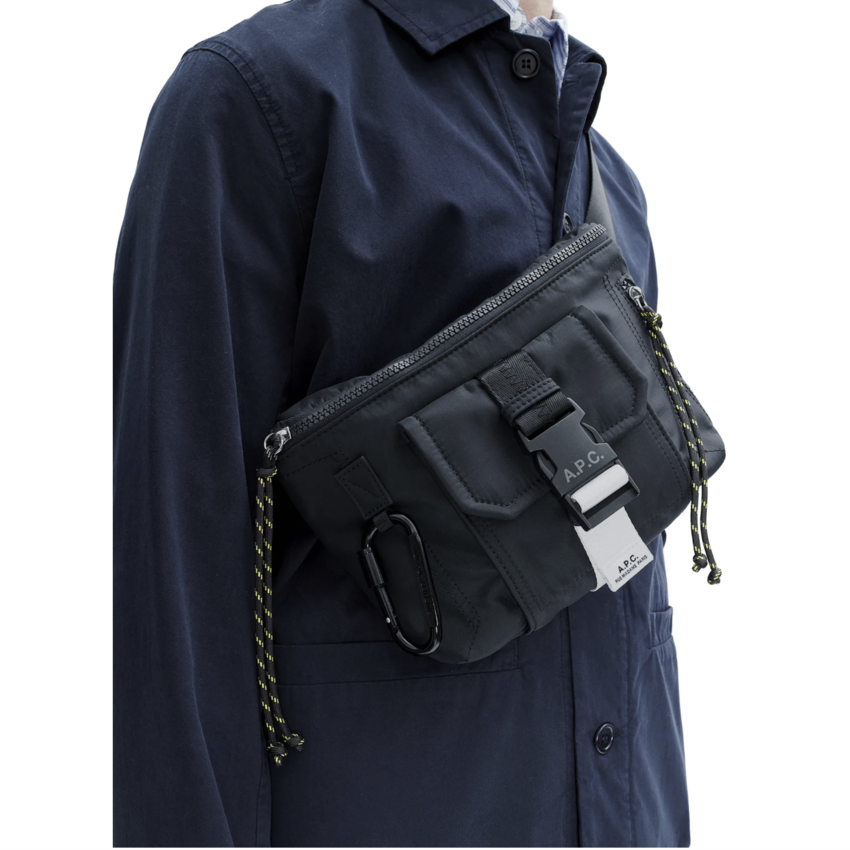 A.P.C. Paris Trek Bum Bag Dark Navy