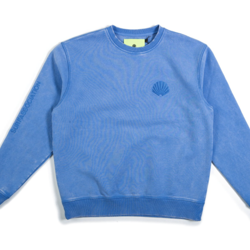 New Amsterdam Surf Association  Logo Sweat Washed Blue