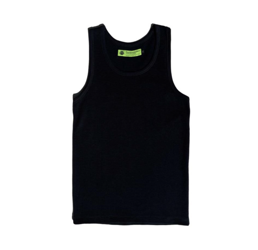 New Amsterdam Surf Association  NASA Tank Top Black