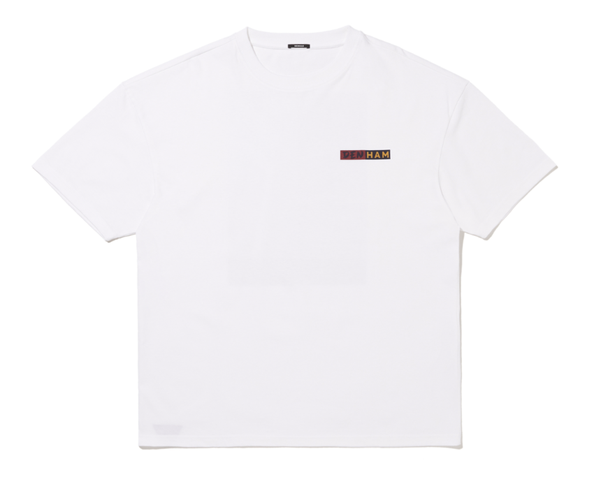 Denham Dotage Box Tee White