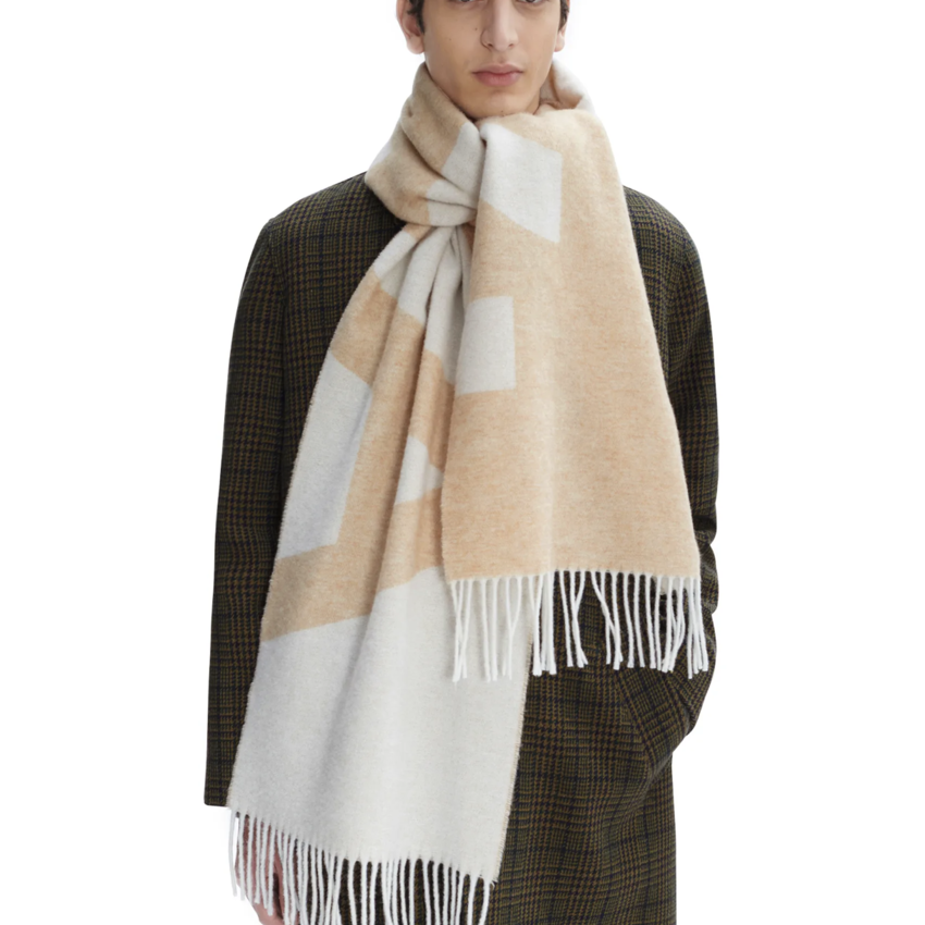 A.P.C. Paris Malo Scarf Camel