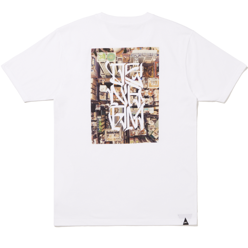 Denham Snap Regular Tee White