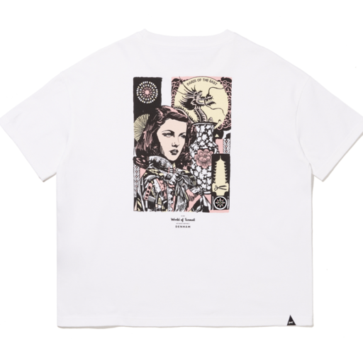 Denham DXT Fatale Box Tee White