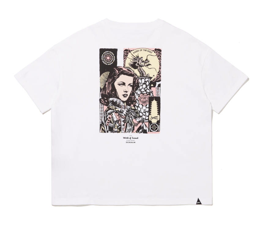 Denham DXT Fatale Box Tee White