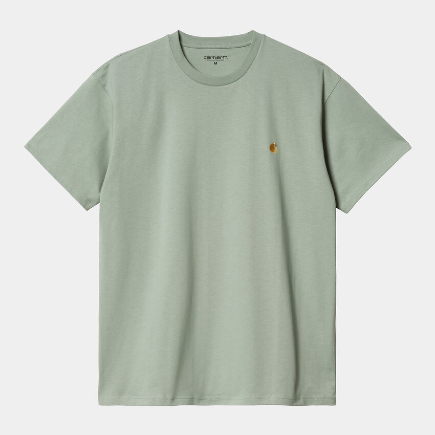 Carhartt WIP S/S Chase T-Shirt Glassy Teal/Gold