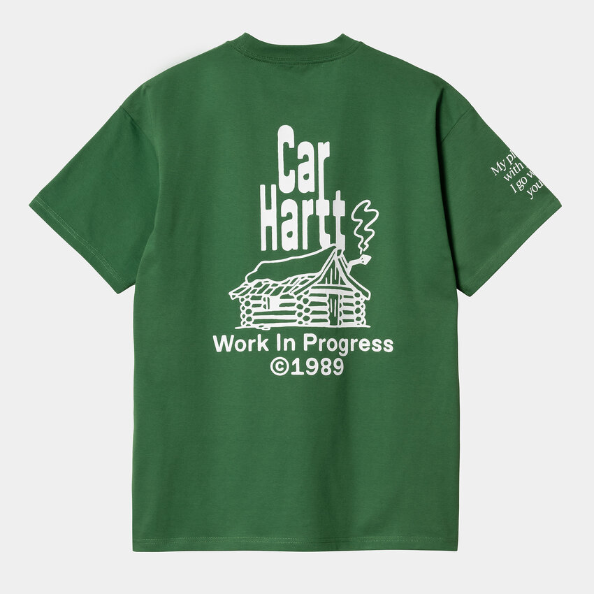 Carhartt WIP S/S Home T-Shirt Aspen Green/White
