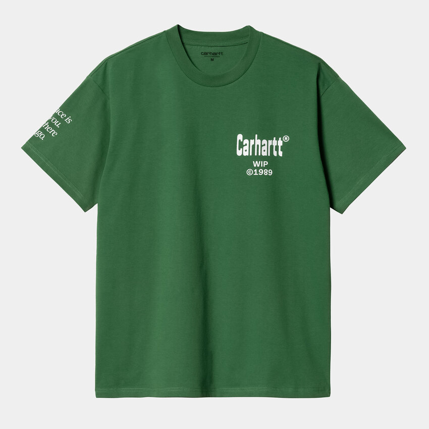 Carhartt WIP S/S Home T-Shirt Aspen Green/White