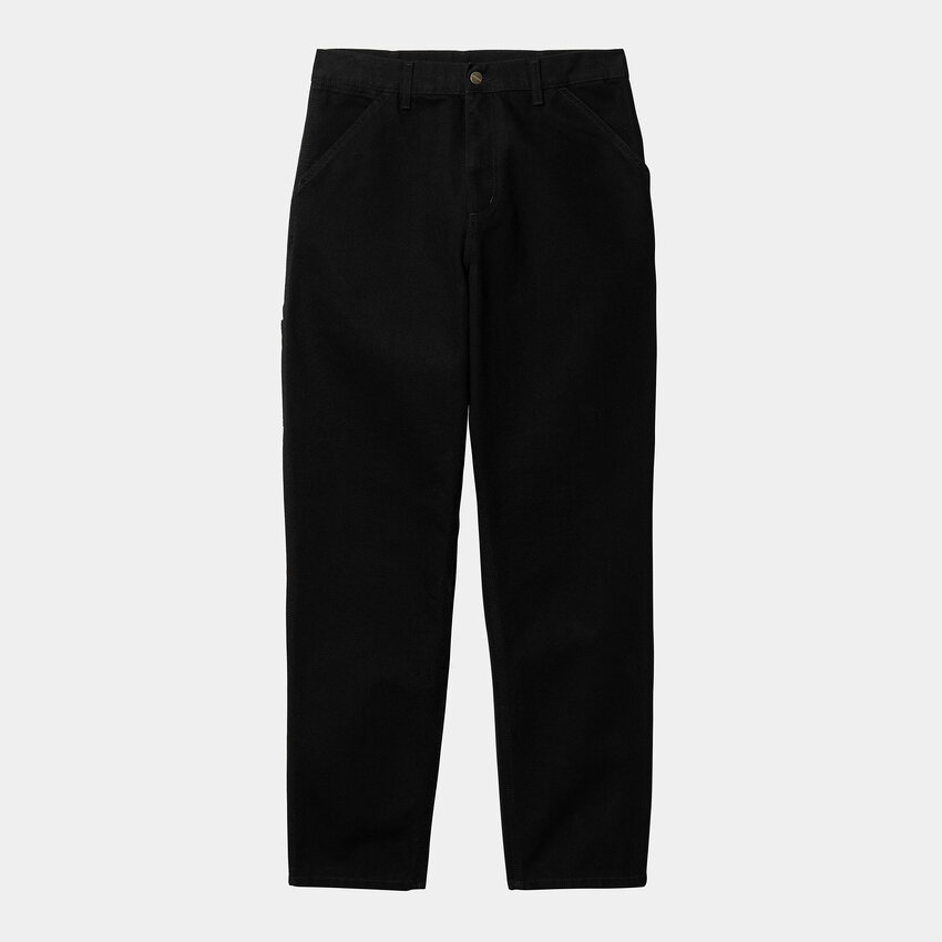 Carhartt WIP Single Knee Pant Black Rinsed