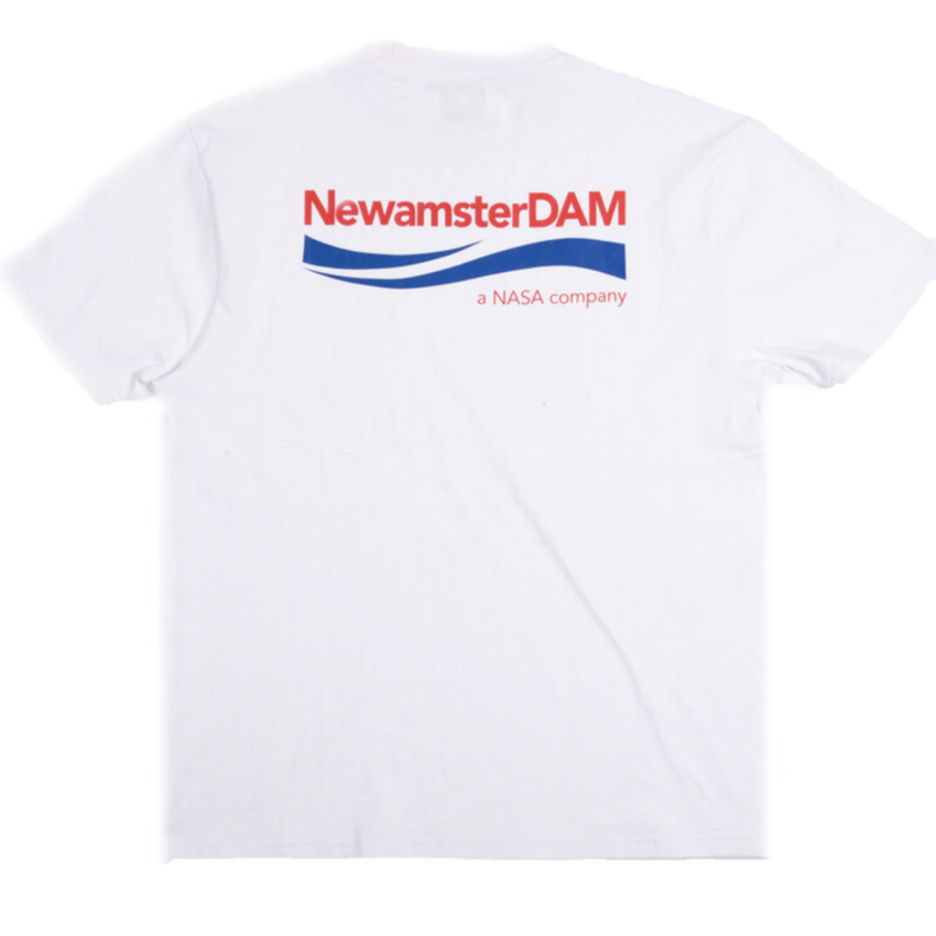 New Amsterdam Surf Association  NewamsterDAM Tee White