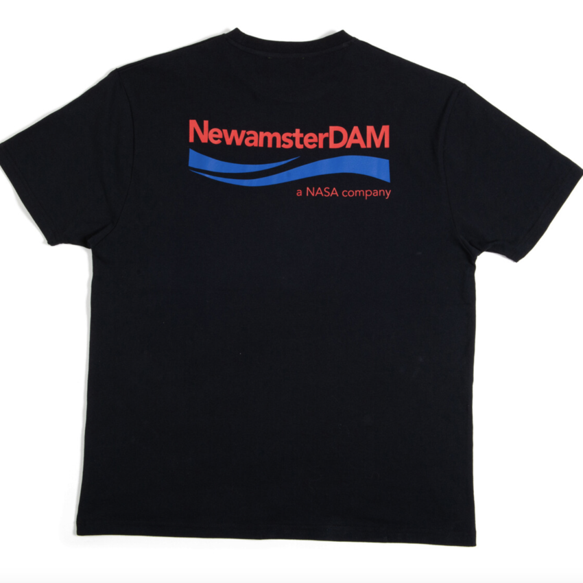 New Amsterdam Surf Association  NewamsterDAM Tee Black