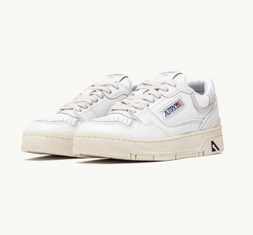 Autry USA CLC Low Leather Sneaker White