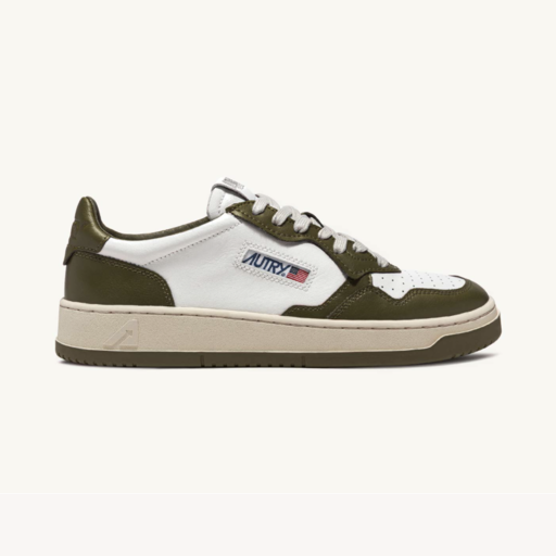 Autry USA Medalist Low Leather AULM - WB33 Olive