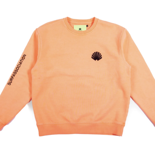 New Amsterdam Surf Association  Logo Sweat Orange