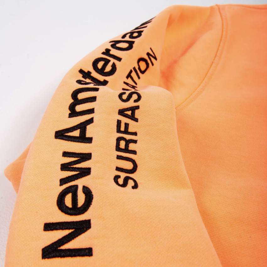 New Amsterdam Surf Association  Logo Sweat Orange