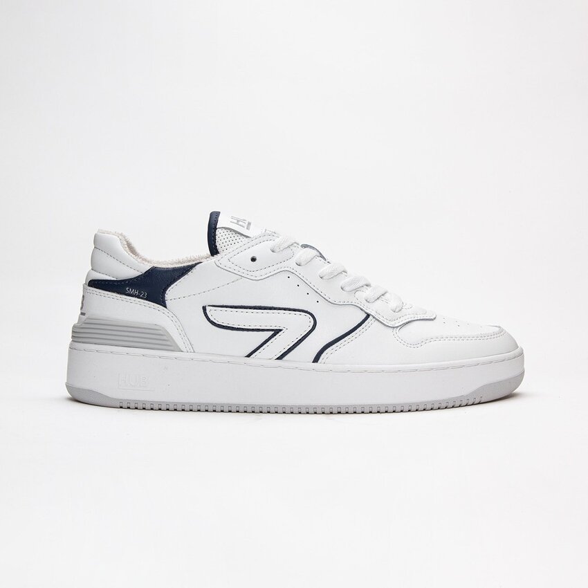 HUB x Baretta Smash White/Navy Blue