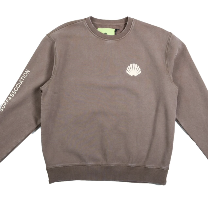 New Amsterdam Surf Association  Logo Sweat Beige