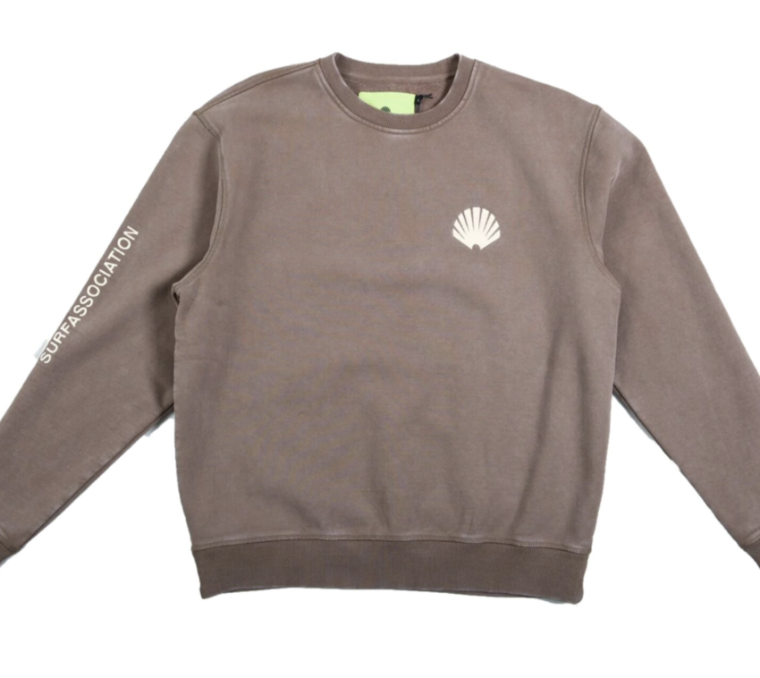 New Amsterdam Surf Association  Logo Sweat Beige