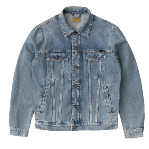 Nudie Jeans Robby Denim Jacket Vintage Blue