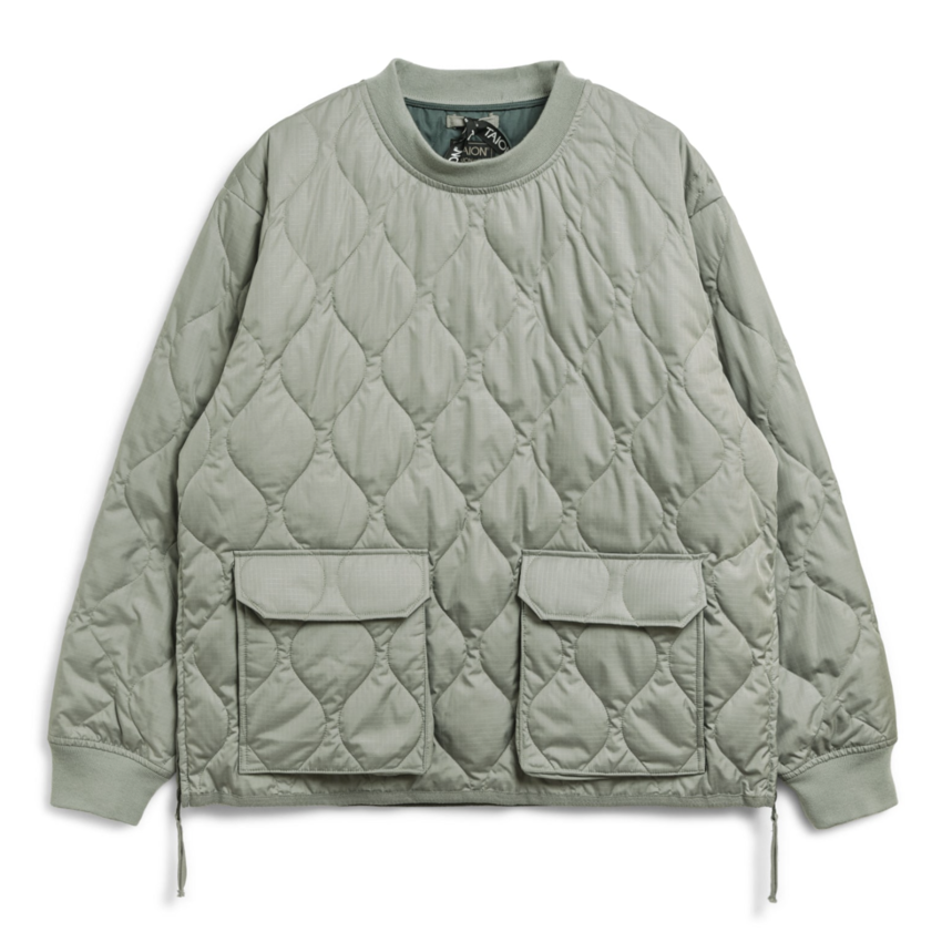 Taion  Military Pull Over Shirt Sage Green