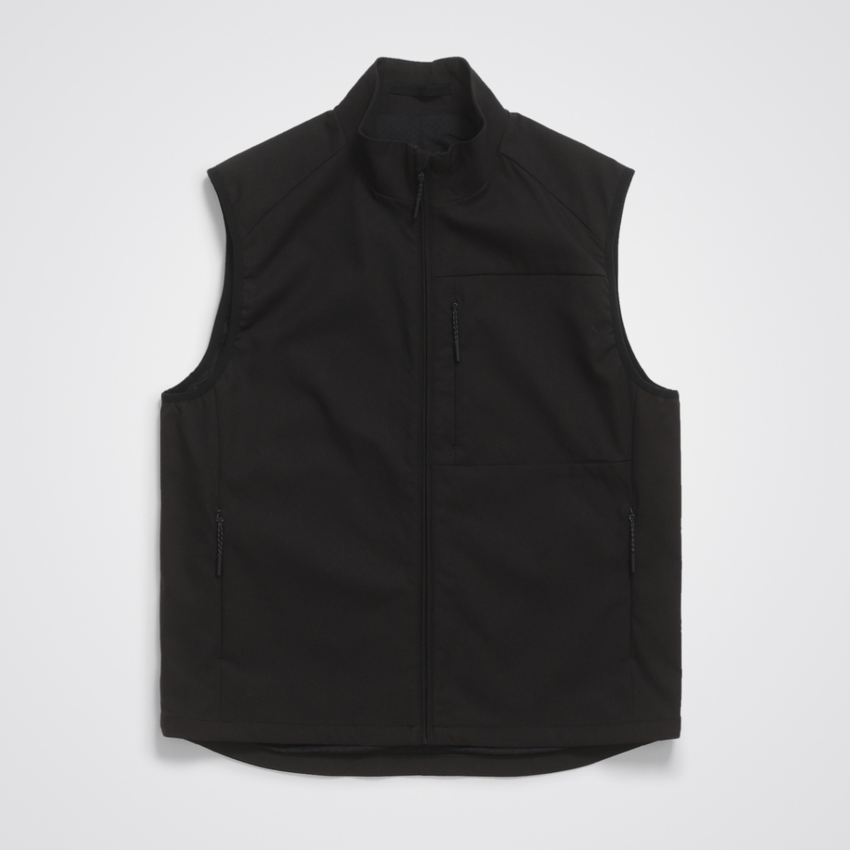 Norse Projects  Birkholm Solotex Twill Vest Black