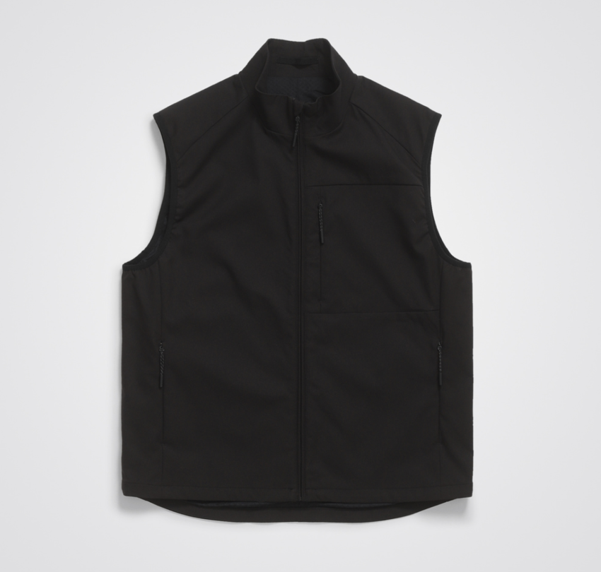 Norse Projects  Birkholm Solotex Twill Vest Black