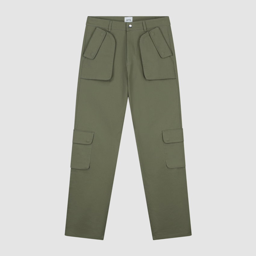 ARTE Antwerp Jaden Cargo Pants Light Green