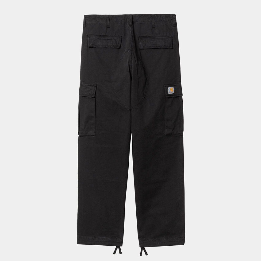 Carhartt WIP Regular Cargo Pant Black Garment Dyed