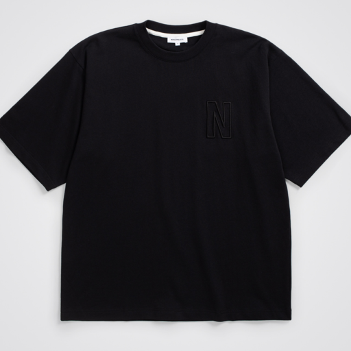 Norse Projects  Simon Loose N Logo T-Shirt Black