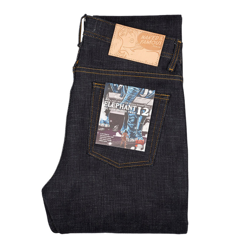 Naked & Famous Denim Weird Guy Elephant 12