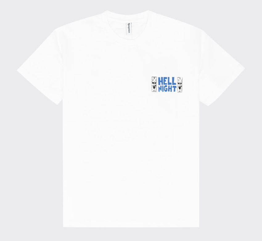 SS Tee Hell Night White