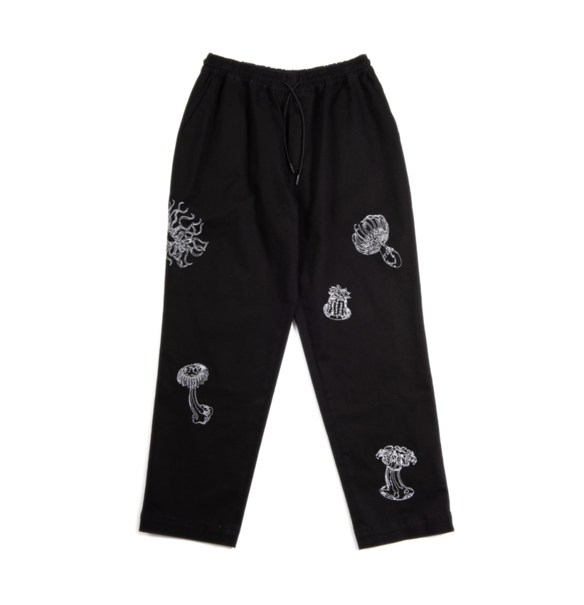 New Amsterdam Surf Association  Anemone Workpants Black