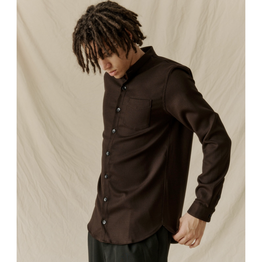 Libertine Libertine Factory Shirt 2286 Chocolate