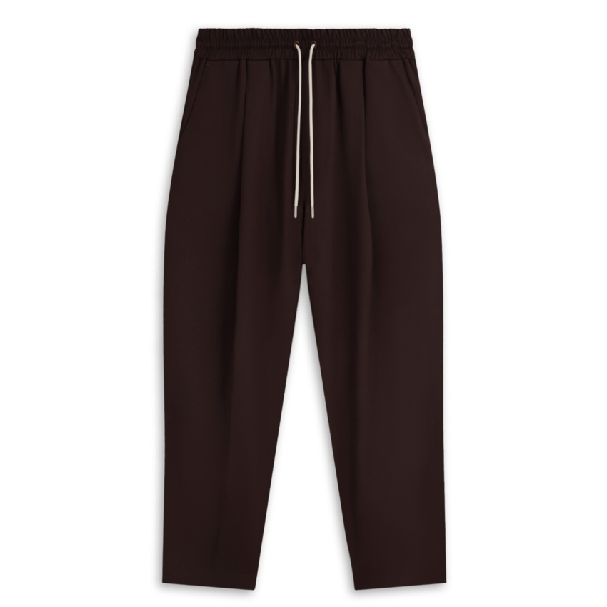 Drôle de Monsieur Cropped Pants Brown