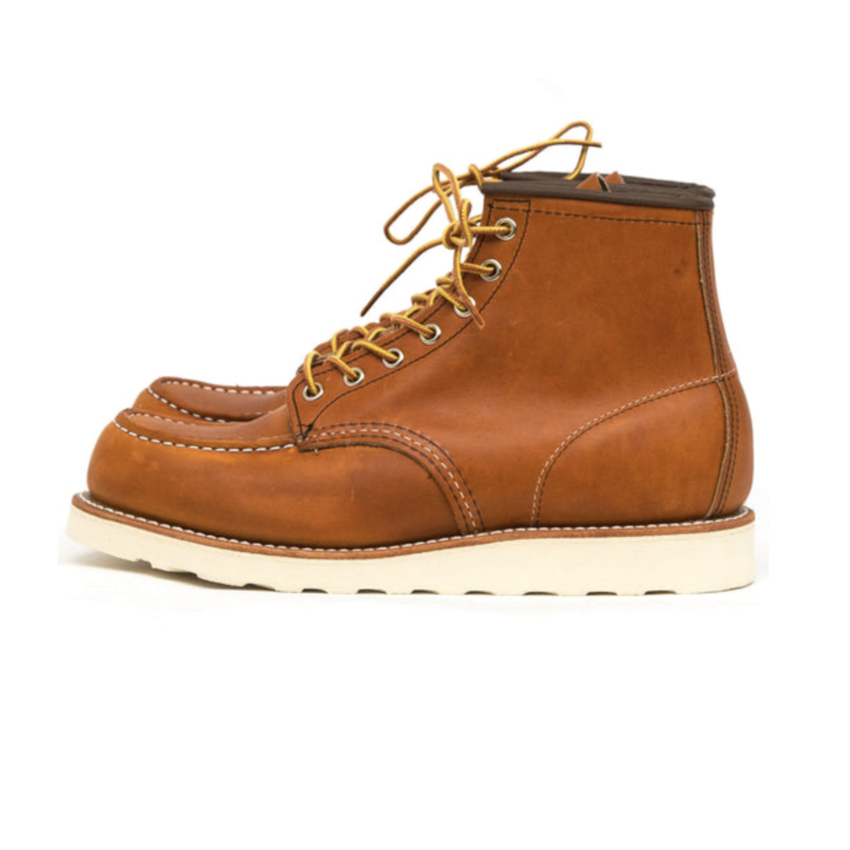 Red Wing Shoes 0875 6" Classic Moc Toe Oro Legacy