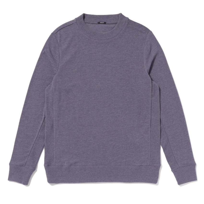 Denham Roger Crew Neck CMJ Graystone Purple