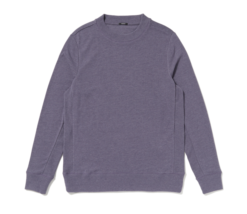 Denham Roger Crew Neck CMJ Graystone Purple