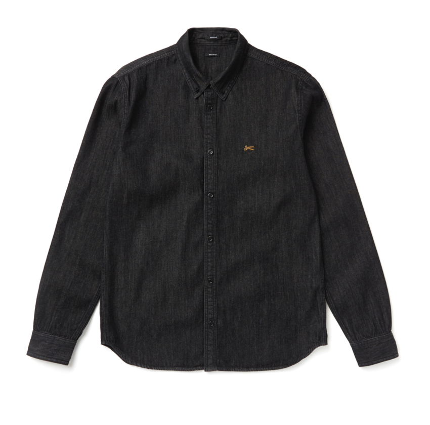 Denham Rich Regular Shirt BD Black